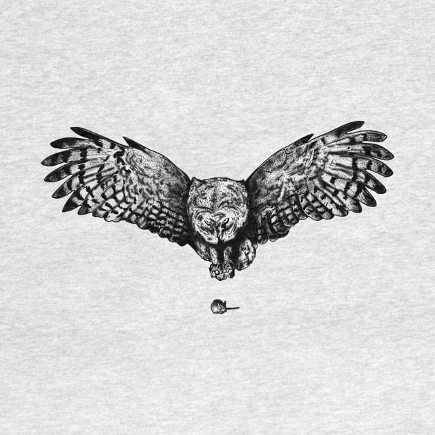 Owl Strike by Harley Warren